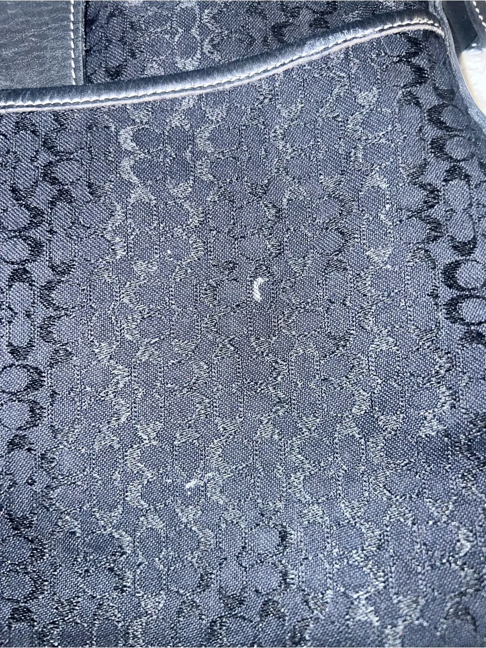 Coach SoHo Black Women's Shoulder/Crossbody Bag with Buckle Strap